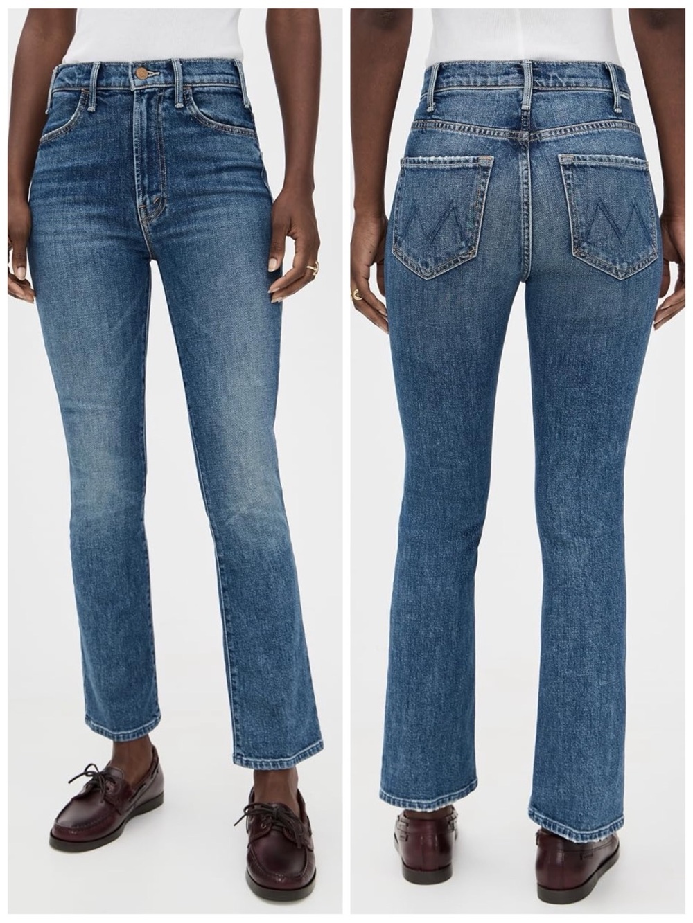 MOTHER Women’s Size 27 Bending the Rules Wash The Hustler High Rise Ankle Jeans